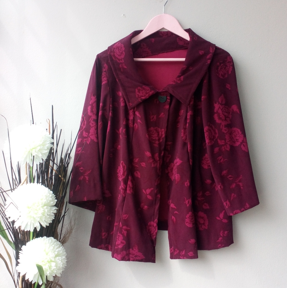 50's Inspired Flare Jacket